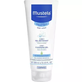 Гель для купания Mustela Очищающий для головы и тела 2в1 200 мл