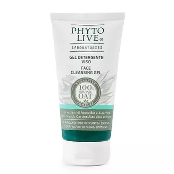 Гель для лица Phyto Live очищ алоэ/овес 150 мл