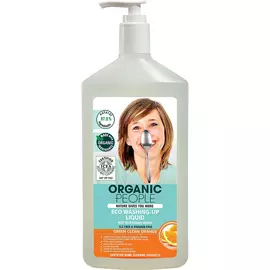 Гель для мытья посуды Organic People Green clean orange 500 мл