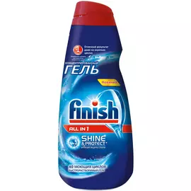 Гель для посудомоечной машины Finish All In 1 Max Shine & Protect Gel 1 л