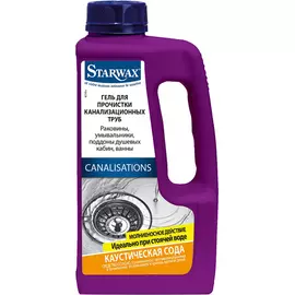 Гель для прочистки канализационных труб Starwax 55181 1 л