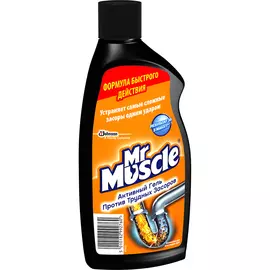 Гель для прочистки труб Mr Muscle Против Трудных Засоров 500 мл