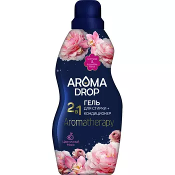 Гель для стирки Aroma Drop Aromatherapy 2в1 Цветочный микс 1 л