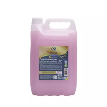 Гель для стирки Ekvos для цветного белья пионы 5 л