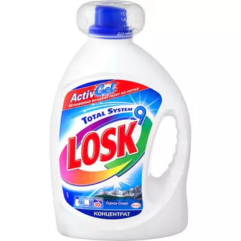 Гель для стирки Losk Горное Озеро 1,95 л