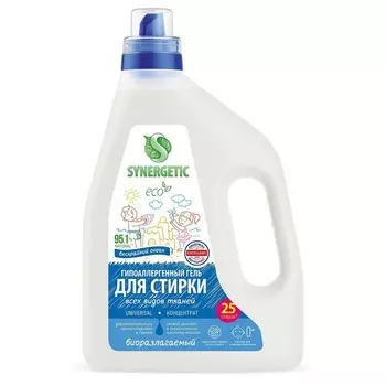 Гель для стирки Synergetic Universal 1,5 л