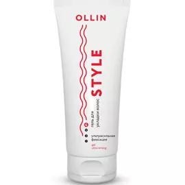 Гель для укладки волос Ollin Ультрасильная фиксация, 200 мл