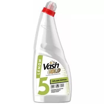Гель для унитазов Vash Gold с ароматом лимона 750 мл