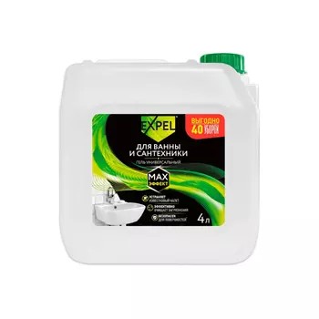 Гель Expel для ванны и сантехники 4 л