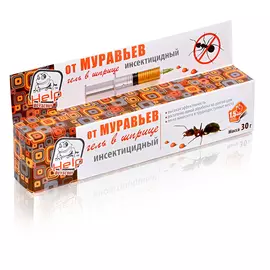 Гель Help от муравьев инсектицидный в шприце 30 г