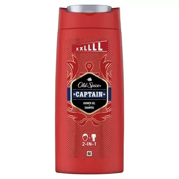 Гель и шампунь для душа Old Spice Captain 3в1 675 мл