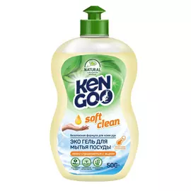 Гель Kengoo c экстрактом ромашки для мытья посуды, 500 мл