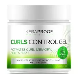 Гель Keraproof для кудрявых волос укладочный