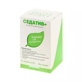 Гель пищевой GoldenMix Седатив+ 20 стиков 360 г