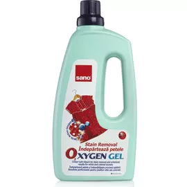 Гель-пятновыводитель Sano Oxygen для белого и цветного белья 1 л