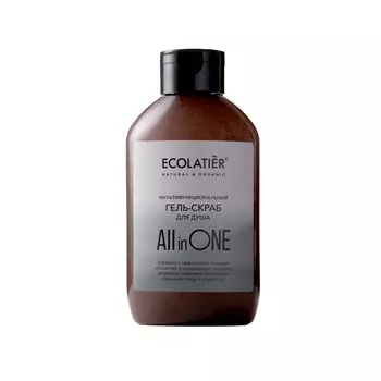 Гель-скраб CLS Ecolatier all in one для душа 400 мл