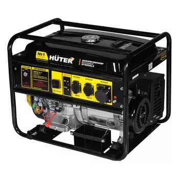 Генератор HUTER бензиновый DY8000LX