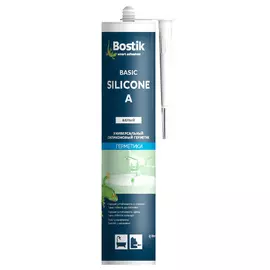 Герметик Bostik Basic Silicone A белый 280 мл