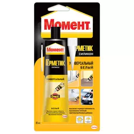 Герметик Момент Универсальный белый 85 мл