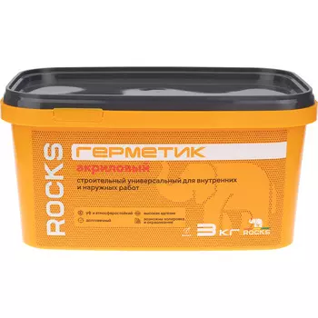 Герметик Rocks акриловый 3 кг