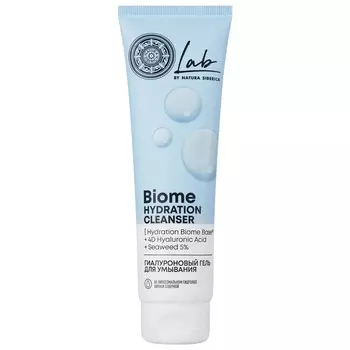 Гиалуроновый гель для умывания Natura Siberica LAB Biome Hydration 150 мл
