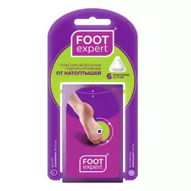 Гидроколлоидный пластырь Foot Expert от натоптышей 4х4 см