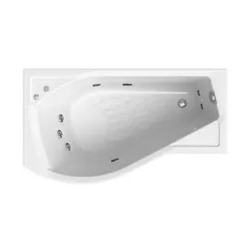 Гидромассажная ванна Radomir Маринда Классик белая левосторонняя 168х95 см
