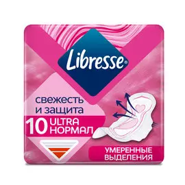 Гигиенические прокладки Libresse Ultra с мягкой поверхностью, 10 шт.