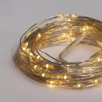 Гирлянда Ad trend NY новогодняя 60 LED теплый белый