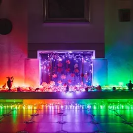 Гирлянда электрическая Twinkly cluster 400 LED IP44 6 м прозрачный со стартовым шнуром