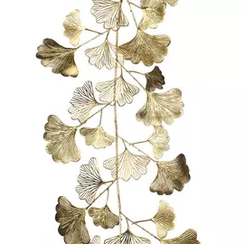 Гирлянда Goodwill Ветка Гинко золотистая 168 см