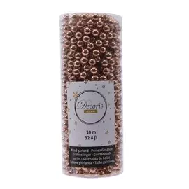 Гирлянда из бусинок Kaemingk 8 ммх10 м в тубе коричневый