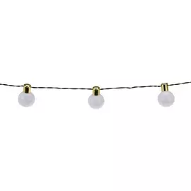 Гирлянда Koopman NY шары LED 10 ламп диаметр 4 см на батарейках