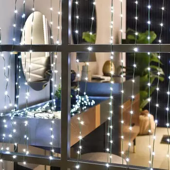 Гирлянда Lotti MTL 600 leds холодный белый 4+45 м со стартовым шнуром