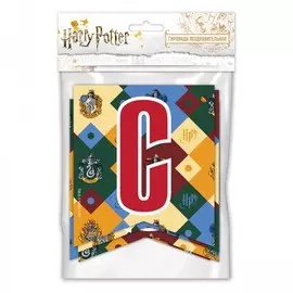 Гирлянда поздравительная Harry Potter