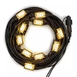 Гирлянда уличная Lotti 10 LED теплый белый со стартовым шнуром