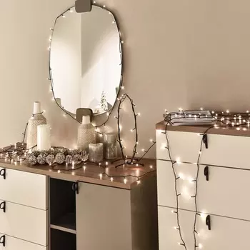 Гирлянда уличная Lotti TLG 750 miniled теплый белый