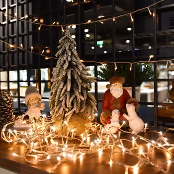 Гирлянда уличная Lotti XTLG 750 miniled теплый белый 4+53 м со стартовым шнуром