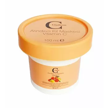 Глиняная маска для лица Claderm Vitamin C / С витамином С 100 мл