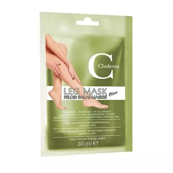 Глиняная маска для ног Claderm Olive / Олива 30 мл