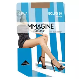 Гольфы Immagine IMM-Golfo 20 GB neutro 2 пары