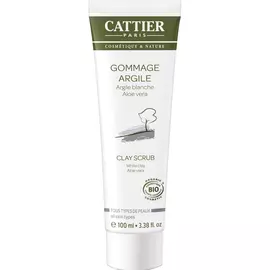 Гоммаж для лица Cattier На основе белой глины 100 мл