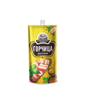 Горчица Семилукская трапеза русская 140 г