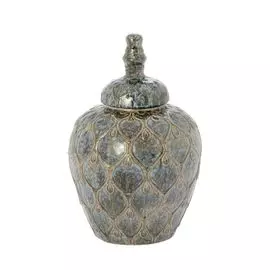 Горшочек декоративный Riverdale lynton серый/коричневый 25х25х38см