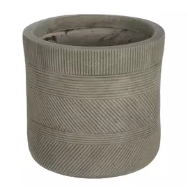 Горшок цветочный L&amp;t pottery цилиндр антик зеленый d43