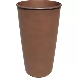 Горшок для цветов 18.5л 28см коричневый Tek.a.tek