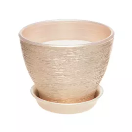 Горшок для цветов Керам Ксения персиковый 34 см