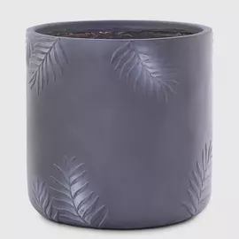 Горшок для цветов L&amp;t pottery цилиндр антик коричневый D30