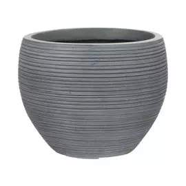 Горшок для цветов L&amp;t pottery темно-серый d49.5