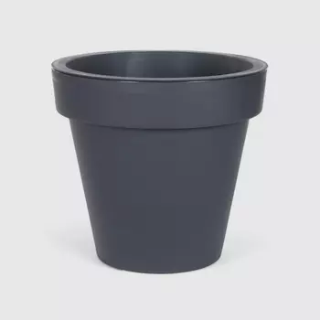 Горшок для цветов Polimod fulya 49.5х49.5х45см антрацит